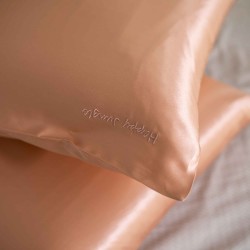 Σετ Μεταξωτές Μαξιλαροθήκες Mulberry Silk Blush Peach 50x70εκ. 6A 22MM (2τμχ)