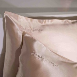 Μεταξωτή Μαξιλαροθήκη Mulberry Silk Warm Ivory 50x70εκ. 6A 22MM