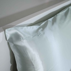 Σετ Μεταξωτές Μαξιλαροθήκες Mulberry Silk Light Mint 50x70εκ. 6A 22MM (2τμχ)