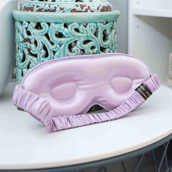 Lilac Μεταξωτή Μάσκα Ύπνου 6A 22MM Μεταξωτές Μάσκες Ύπνου