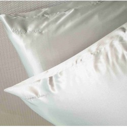 Σετ Μεταξωτές Μαξιλαροθήκες Mulberry Silk Silver Grey 50x70εκ. 6A 22MM (2τμχ)