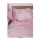 Sunshine Feelings 30 Σετ Σεντόνια Μονά Βαμβακερά σε Ροζ Χρώμα 105x205cm